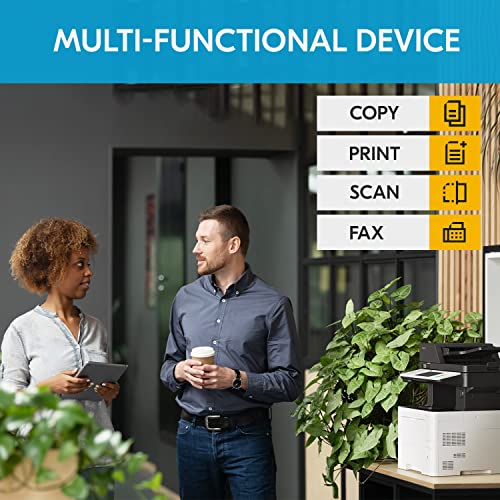 KYOCERA ECOSYS MA4500ifx Monochrome Laser Printer, 47 ppm, 1200 dpi, Gigabit Ethernet, 7" Touchscreen, 512 MB