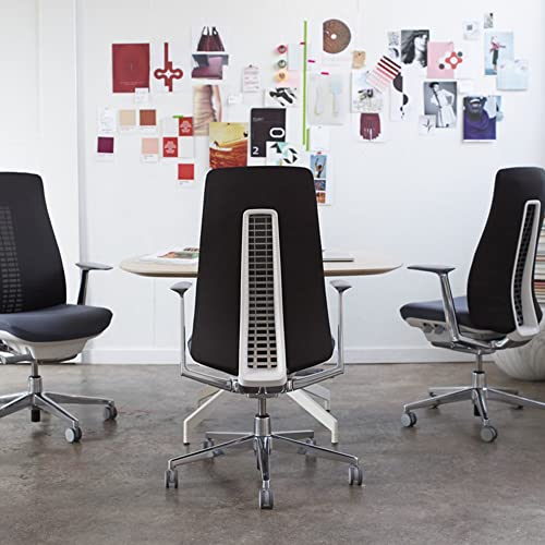 Haworth Fern Office Chair - Breathable Mesh Finish (Coal)