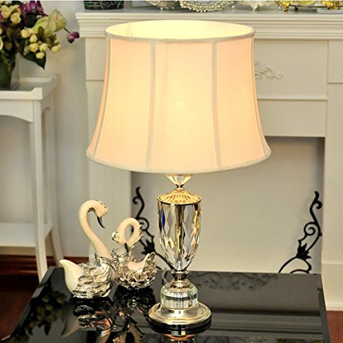 505 HZB European Crystal Lamp Bedroom Living Room Lamp Bedside Lamp Creative Study