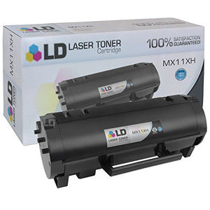 LD Compatible Toner Cartridge Replacement for Dell 331-9805 M11XH High Yield (Black, 5-Pack)