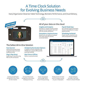uAttend Touch-Free Voice Control and Facial Recognition Time Clock (DR2000)