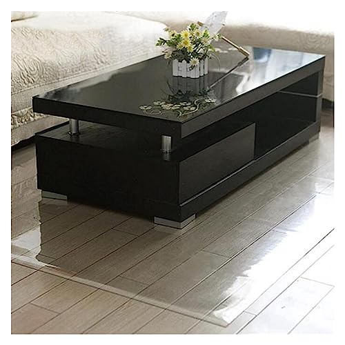HOBBOY Clear Hard-Floor Chair Mat 1mm Thick - Transparent Protector for Hardwood Floors