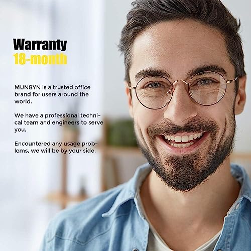 MUNBYN Android Barcode Scanner with Numeric Pad and Honeywell 1D Laser Scanner, 4.5-inch Screen Rugged PDA Handheld - Android 9.0, Wireless Wi-Fi 4G Inventory Warehouse Scanner