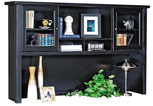 Martin Furniture Tribeca Loft Hutch with Sliding Doors
