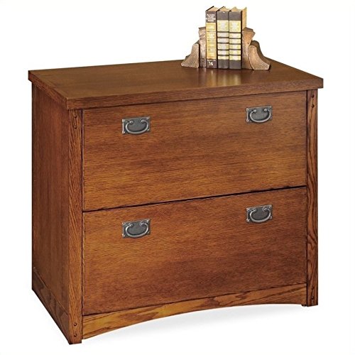Martin Furniture Mission Pasadena 2-Drawer Lateral File Cabinet
