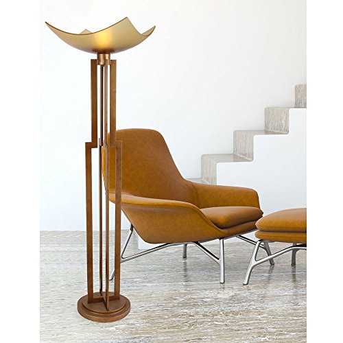 Van Teal 815281 On On Duty On Torchiere, No No Size, Sienna Gold
