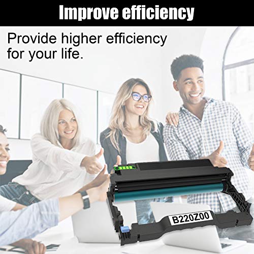 2 Pack Black B220Z00 Imaging Unit Compatible Replacement for Lexmark B2236dw, MB2236adw Printers.