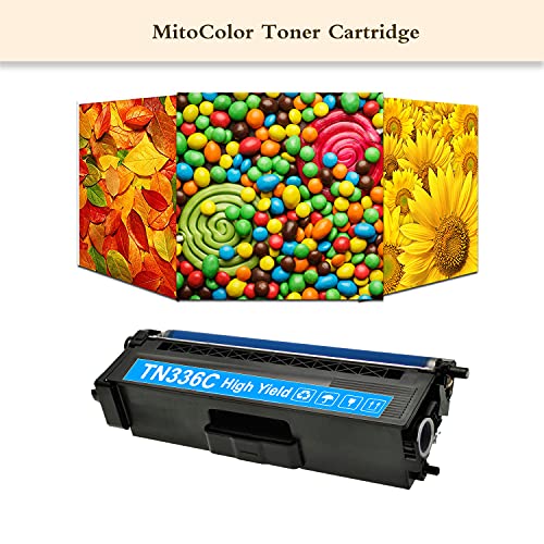 Compatible 6-Pack(2C+2M+2Y) TN336 Toner Cartridge Replacement for Brother TN336 TN-336 HL-L8350CDW HL-L8250CDN HL-L8350CDWT MFC-L8850CDW MFC-L8600CDW Printer