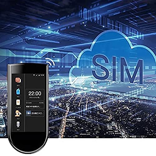 Language Translator Device Simultaneous Translation in 72 Languages - Black
