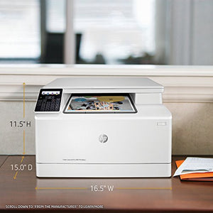 HP Color Laserjet Pro M180nw All in One Wireless Color Laser Printer with Mobile Printing & Built-in Ethernet (T6B74A)