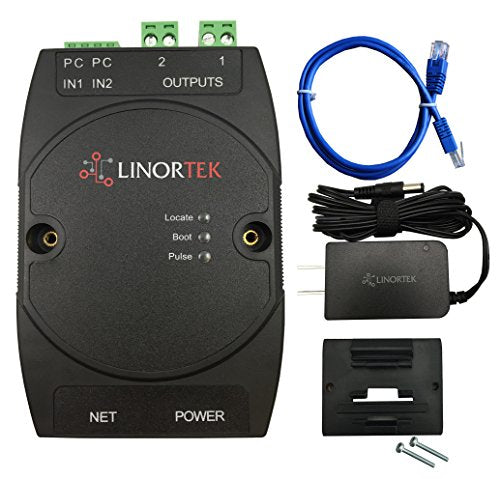 Linortek Netbell-2-1LBel Network Extra Loud Electric School Factory Warehouse Break Alarm Outdoor Signal Bell System Automatic Web-Based Programmable Bell Timer Controller Software POE Enabled