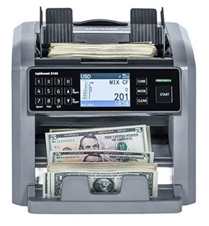 Ratiotec Rapidcount X 400 Mixed-Denomination Bill Value Counter