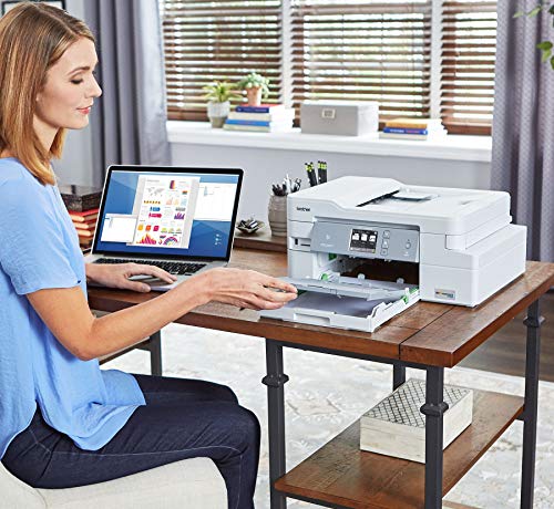 Brother Inkjet Printer, MFC-J995DW, Mobile Printing, Duplex Printing, Up to 1-Year of Printing Included, Amazon Dash Replenishment Enabled (Renewed)