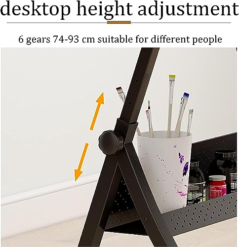 OGRAFF Drafting Table with Adjustable Height, Angle, and Storage - Drawing Desk Craft Station