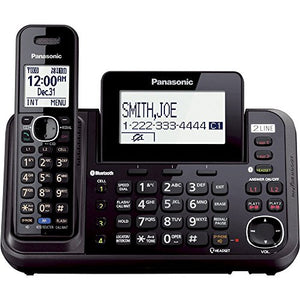 Panasonic KX-TG9541B Link2Cell Bluetooth Enabled 2-Line Phone & 3 Cordless Handset