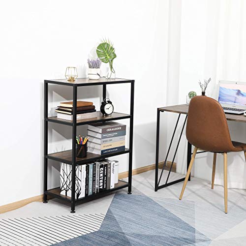 GreenForest L Shaped Desk 64”x50” with Bookshelf, Gaming Computer Corner Desk Studio Table Pc Workstation for Home Office Writing Table with CPU Stand
