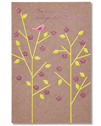 American Greetings You Do So Much Mother's Day Card with Glitter