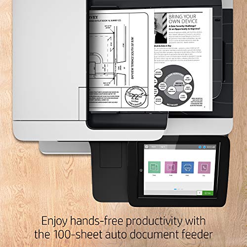 HP LaserJet Enterprise Multifunction Printer M528dn (1PV64A), White