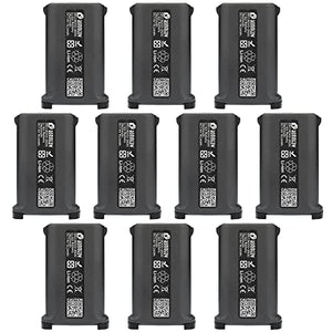 Bommeow 10Packs Replace Battery for Symbol/Zebra Barcode Scanners MC9060-K MC9060-S MC9090-K MC9090-S MC9070 RD5000 - KT-21-61261 SY90L2-A CS-MC90BX SB-9000-L 21-65587-01