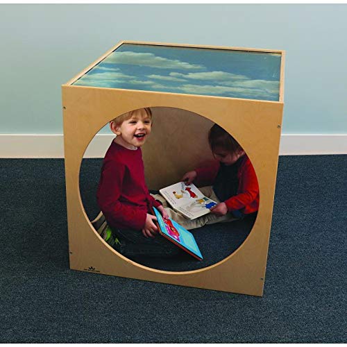 Whitney Brothers WB0212: Acrylic Top Play House Cube, Natural UV