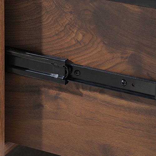 Sauder Clifford Place Credenza, Grand Walnut Finish - TV Stand for TVs up to 46