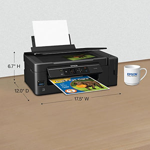 Epson Expression ET-2650 EcoTank Wireless Color All-in-One Small Business Supertank Printer with Scanner and Copier (Renewed)