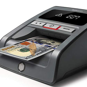 Safescan 185-S - Multi-direction automatic counterfeit bill detector - 100% dollar bill verification - 112-0575, black