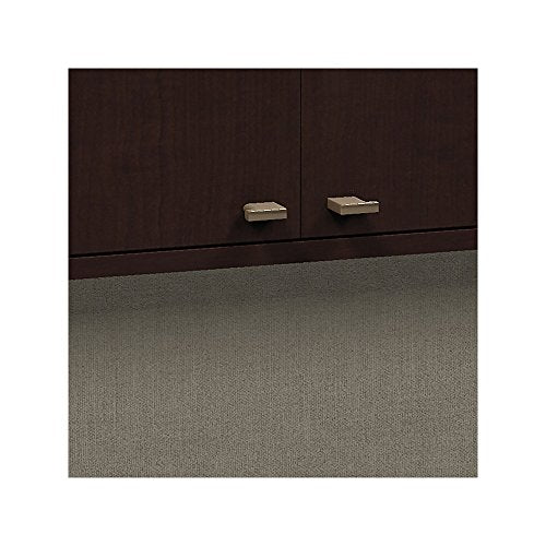 Bush Business Furniture Enterprise 60W x 60D L-Desk with Hutch in Mocha Cherry