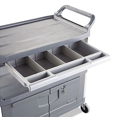 Rubbermaid RCP4094GRA Xtra Instrument Cart