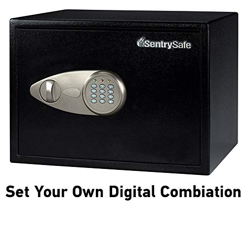 SentrySafe X125 Security Safe with Digital Keypad 1.2 Cubic Feet (Extra Large), Black