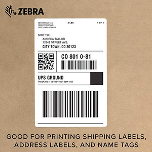 Zebra GX430t Thermal Transfer Desktop Printer for labels, Receipts, Barcodes, Tags - Print Width 4" - USB, Serial, Parallel, Ethernet Port Connectivity (Includes Cutter)