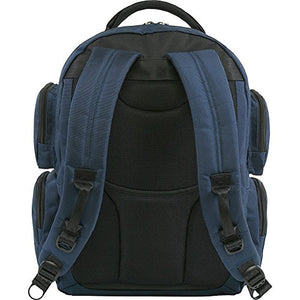 ORIGINAL PENGUIN Peterson Backpack Fits Most 15-inch Laptop and Notebook, Navy, One Size