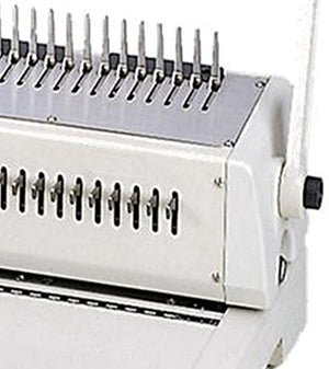 Tamerica TCC242 DuraBind Comb Binding Machine, 15 Sheets Max. Punch Capacity, 425 Sheets Max. Bind Capacity, 2" Max. Comb Diameter, 14" with Open Throat Max. Punch Length