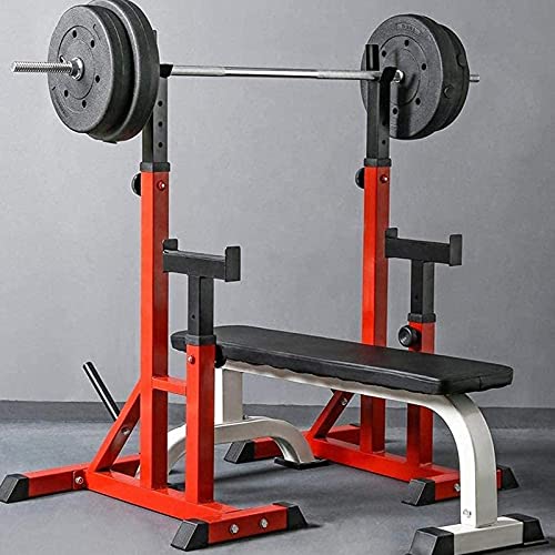 ZLQBHJ Adjustable Dumbbell Squat Stand, Multi-Function Home Gym Fitness Equipment for Home Gym for Weightlifting Bodybuilding and Strength Training, Max Load 550 KG