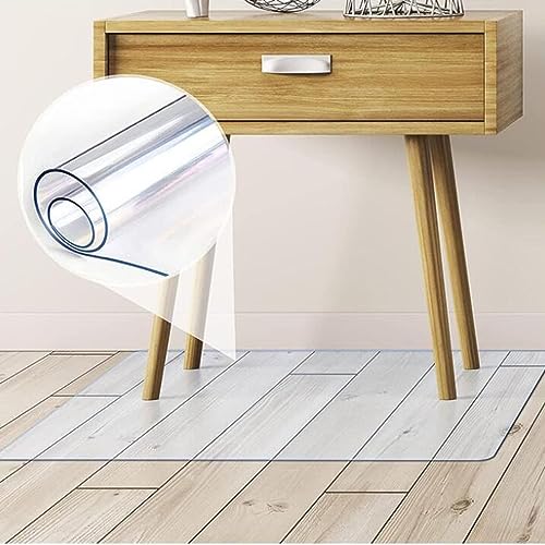 HOBBOY PVC Transparent Runner Mat, Clear Floor Protector Carpet, Non Slip, Easy Clean, Multiple Sizes