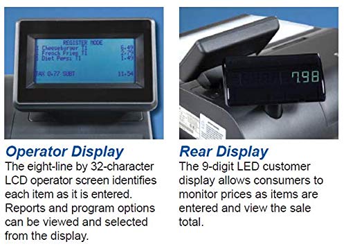 SAM4S SPS-320 Electronic Cash Register withFlat Keyboard and Thermal Printer