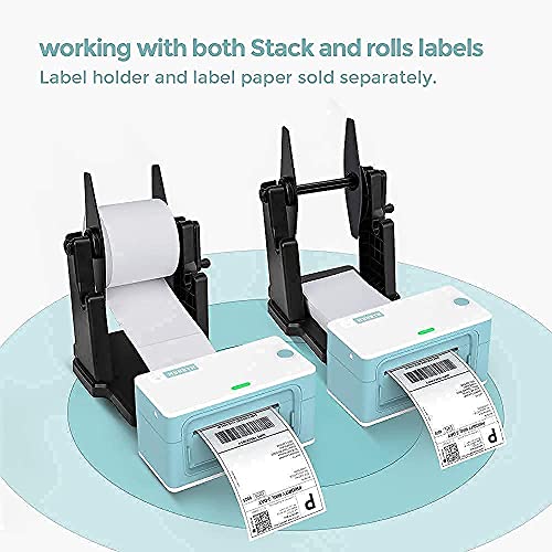 MUNBYN Thermal Label Printer, with Pack of 500 4x6 Roll Labels and Label Holder,High Speed Direct USB Thermal Barcode 4×6 Shipping Label Printer Marker
