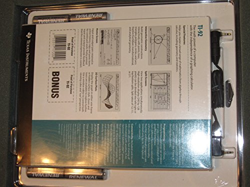 Texas Instruments TI-92 Graphing Calculator