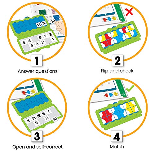 hand2mind VersaTiles Literacy Classroom Set, an Independent Self-Checking & Skill Practicing System (Grade 4), Aligned to State and National Standards