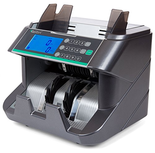 Kolibri Knight Money Counting Machine, Bill Counter with UV,MG, and IR, Top Load