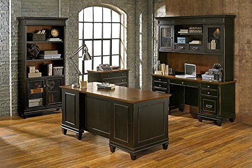 Martin Furniture Hartford Library Bookcase, Brown - Fully Assembled