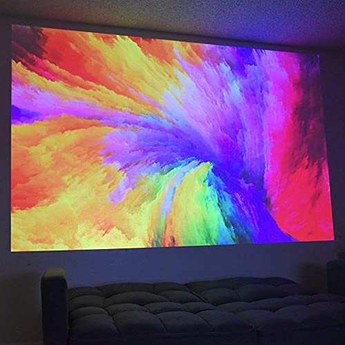 AAXA P6X 1000 Lumen Battery Projector, 4 Hour Battery, Portable Mini Projector, DLP 1080p Support, 30,000 Hours LED, 15000mah Powerbank, HDMI/USB/microSD Input, Worlds Brightest Battery Pico Projector