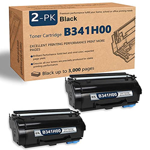 Remanufactured B3340 Compatible B341H00 Toner Cartridge Replacement for Lexmark B3340dw 29S0250 B3442dw 29S0300 MB3442adw 29S0350 Printer (Black, 2-Pack)