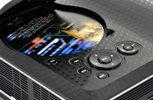 DVD Projector with DVD Player Built In - DVD Player Projector Combo, LED, 800x600, 30 Lumens, 100:1 Contrast