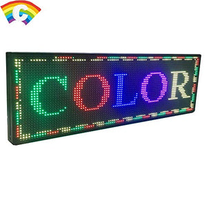 P10 Indoor Colorful Images & Texts Show led programmable Display Sign