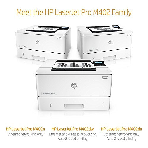 HP LaserJet Pro M402n Laser Printer with Built-in Ethernet, Amazon Dash Replenishment ready (C5F93A)