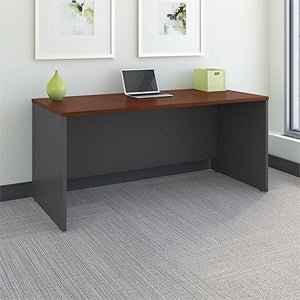Bush Business Furniture Series C 66W x 30D Office Desk in Hansen Cherry