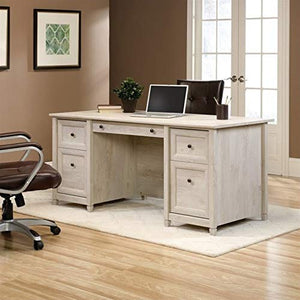 Scranton & Co Executive Desk in Chalked Chestnut