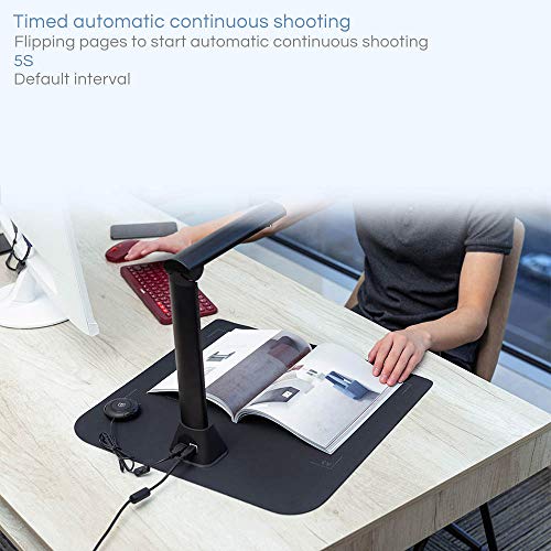 iCODIS X9 Book & Document Camera, 21MP High Definition Professional Book Document Scanner, Auto-Flatten & Deskew Tech, Capture Size A3, Smart Multi-Language OCR,SDK & Twain for Office and Education