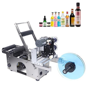 Fermoirper Semi-Automatic Round Bottle Labeling Machine